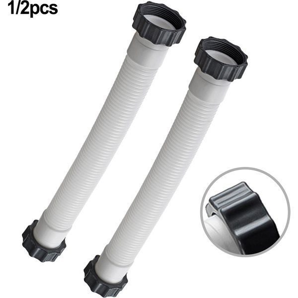 1/2pcs 16 Inch Pool Sand Filter Pumps Hose Swimming Pools Pump Replacement 11535 Interconnecting Hose For Intex Pool Accessories