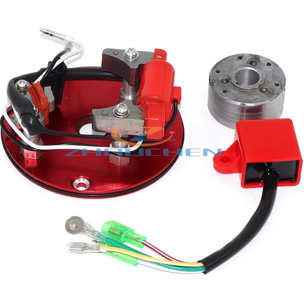 Motorrad Magnetspule Interner Rotor Stator Kit Zündspule für 50cc 70cc 90cc 150cc Mini Quad Pocket Dirt Bike ATV Roller