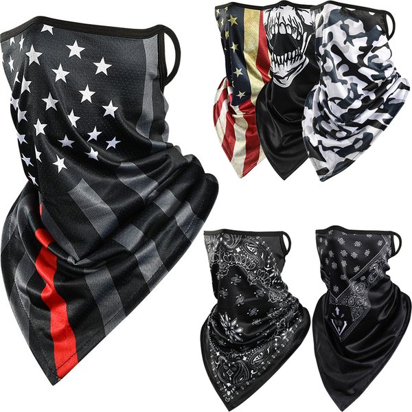 Balaclava Camouflage Motorcycle Face Ice Silk Mask Summer Anti-UV Running Riding Face Shield Sports Headwrap Moto Accessories