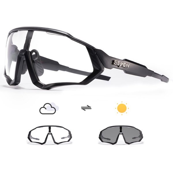 SCVCN lunettes de cyclisme photochromiques Sport lunettes de soleil hommes vtt montagne route vélo lunettes Protection vélo lunettes