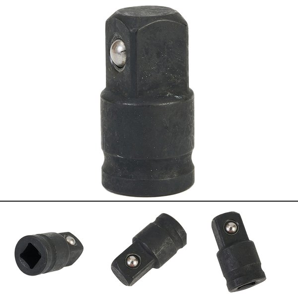 Clé à chocs pneumatique, convertisseur, Joints de douille, entraînement à cliquet, adaptateur en acier au Chrome molybdène 1/4 3/8 1/2 3/4 1 pièce