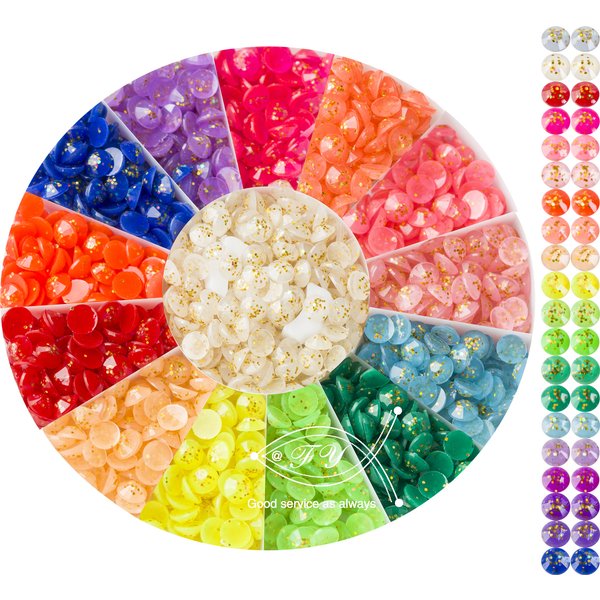 20 Farben glitzernde Mosaikperlen für 5D-Diamant-Malzubehör, glitzernde Diamant-Malerei-Bohrer, rund, 2,8 mm