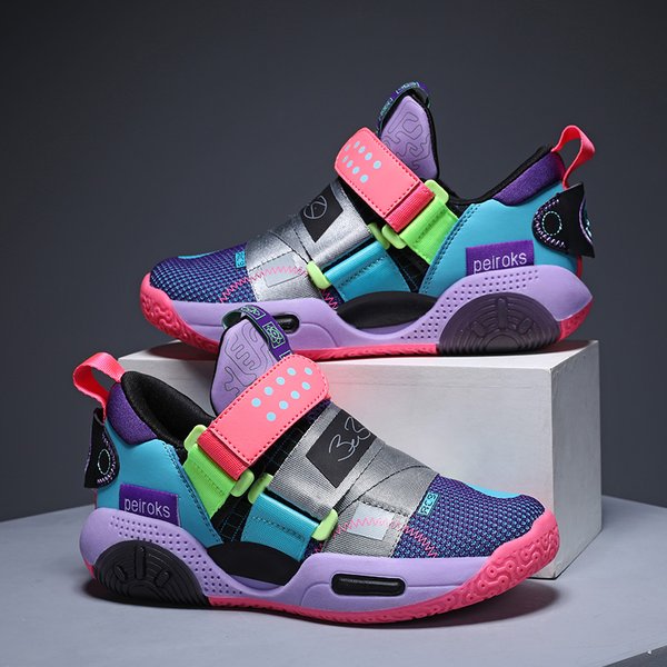2024 neue kinder Basketball Schuhe Für Jungen Mädchen Nicht-rutsch Kinder Sport Schuhe Leichte Outdoor Turnschuhe Trainer Schuhe