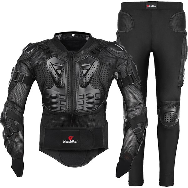 HEROBIKER Motocross Jacke Männer Körper Rüstung Motorrad Rüstung Fahrrad Racing Jacke Reiten Motorrad Moto Schutz S-5XL