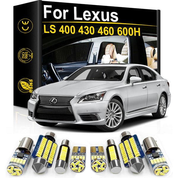 For Lexus LS460 LS460L LS600H LS430 LS400 LS500 2000 2007 2010 2012 2013 2015 2016 2017 Accessories LED Interior Light Canbus