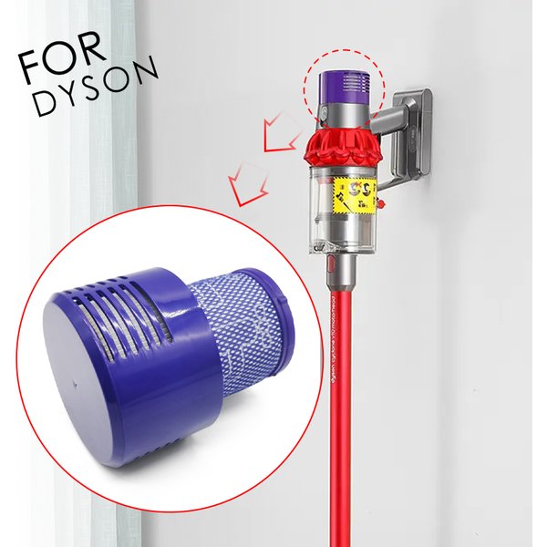 Grande unité de filtre lavable pour aspirateur sans fil Dyson V10 Sv12 Cyclone Animal Absolute Total Clean, filtre de remplacement