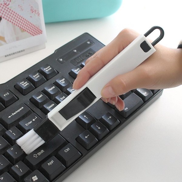 Mini brosse de nettoyage, nettoyeur de clavier, cuisine, salle de bains, porte fenêtre avec pelle à poussière, Kit de nettoyage pour ordinateur portable, évaluations informatiques