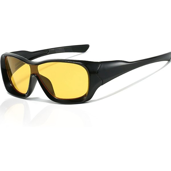Marken-Quadrat-Sonnenbrille für Männer, Kleine Spiegelgläser, Fahrsonnenbrille für Männer, Retro-Sportbrille, UV400-Schutz