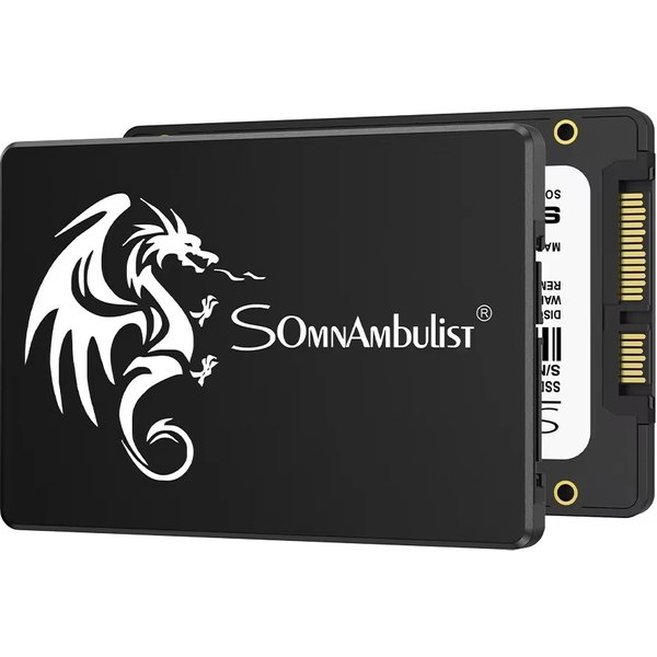 SSD 128GB 256GB 512GB Wewnętrzny dysk SSD Sata3 2.5 SomnAmbulist SSD do komputera PC i laptopa