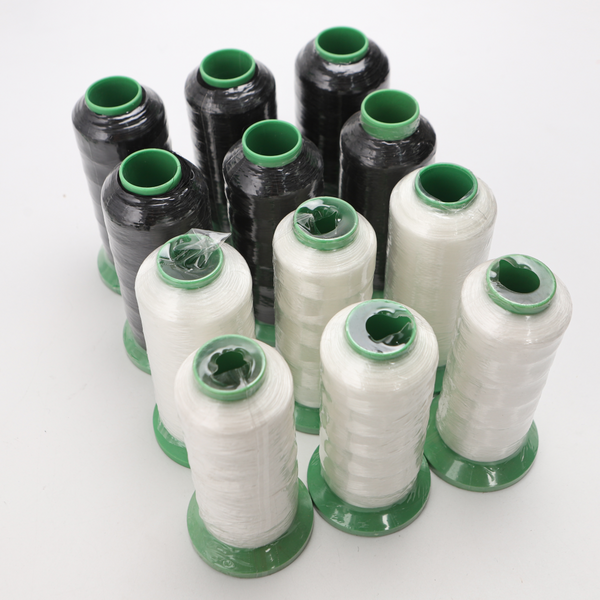 Amo Kristall Clear Nylon Unsichtbaren Faden Nähen Für Leichte Stoffe Transparent Dünne String 0,12mm 6600M Weiß und Schwarz