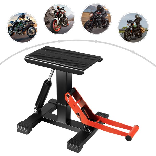 Universeller Motorrad-Hebeständer 150 kg Max. Belastung Reparaturhalterung Parkständer für die meisten Motorräder