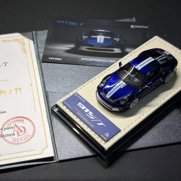 Auf Lager: DaintyPower DP X SIRIUS 1:64 911 992 ST URBAN BAMBOO Resin-Modellauto, Erwachsenenfigur, Jungenspielzeug, Kindergeschenk