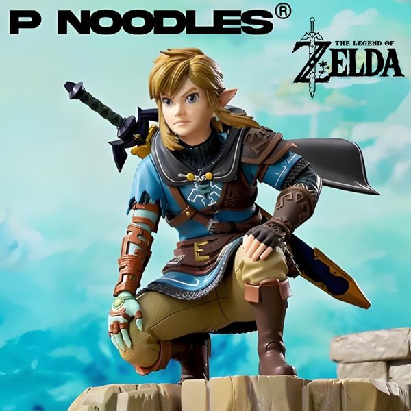 12 cm The Legend of Zelda: Link's Awakening Kingdom Of Tears Skyward Sword Link PVC-Spielmodell Anime-Sammlung Puppenspielzeug Geschenk