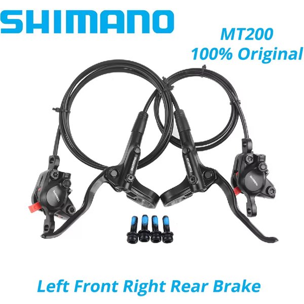 Shimano MT200 MT201 M315 VTT Frein À Disque Hydraulique MT200 Freins 2 Piston 3 Doigts Levier En Acier BL-MT200