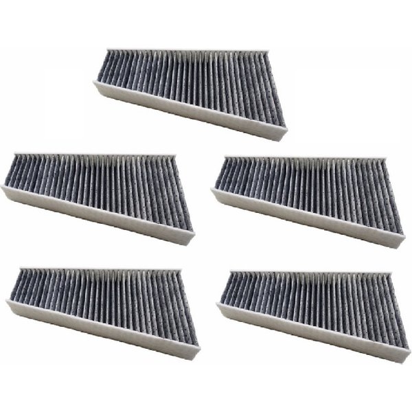 5szt Filtr kabinowy powietrza do Audi A4 B8/Q5 8R/A5 8T 8F S5/Filtr zewnętrznego klimatyzacji 8KD 819439 8KD 819441