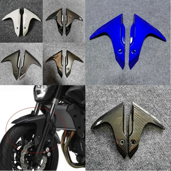 Motorrad-Zubehör Vorderer Kotflügel Seitenschutz Passend für YAMAHA MT 07 MT-07 MT07 FZ-07 FZ07 2012 2013 2014 2015-2017