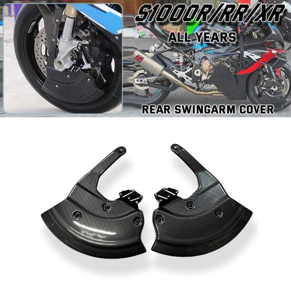 Pour BMW S1000RR M1000RR S1000XR 2020-2024 : Cache-disques aérodynamiques, protection de disque de frein, protection de jante, protection d'étrier, protection de radiateur