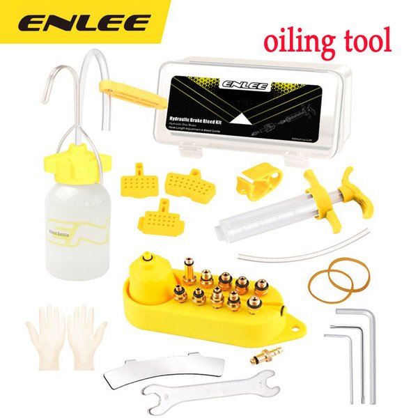 Kit d'huile de frein de vélo Wiltshire ed, bouchon d'huile d'entonnoir, outils de cyclisme pour WinterMANO, frein à disque hydraulique, outils de réparation de vélo de montagne