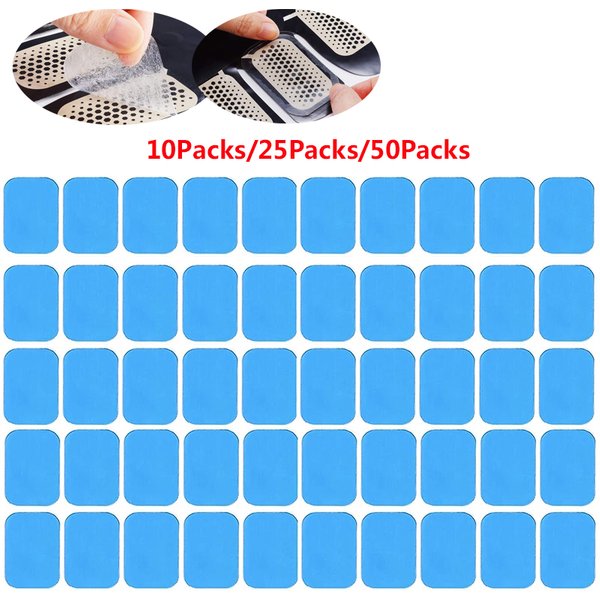 100 Stück abs Stimulator Gel Pads Ersatz Gel Aufkleber Hydro gel für ems Muskel training Massage gerät abs Bauch Trainer