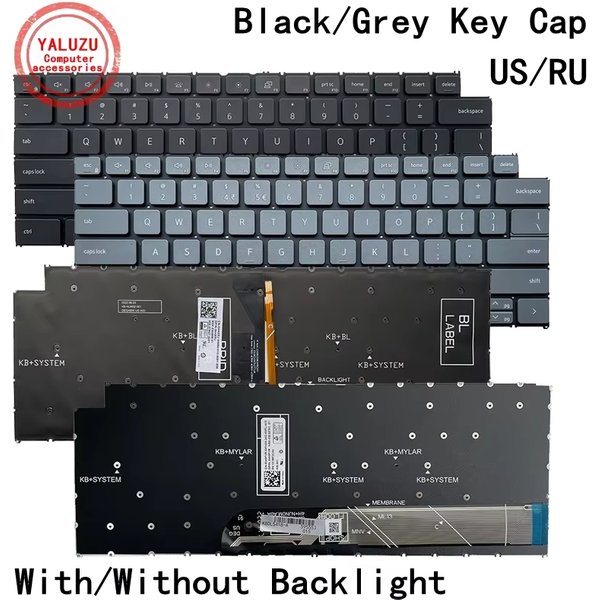 US/RU NEW Laptop Keyboard For Dell Inspiron 13 5310 5330 16 5620 5625 14 5410 5415 5418 5420 5425 5430 7415 7420 7425 7430