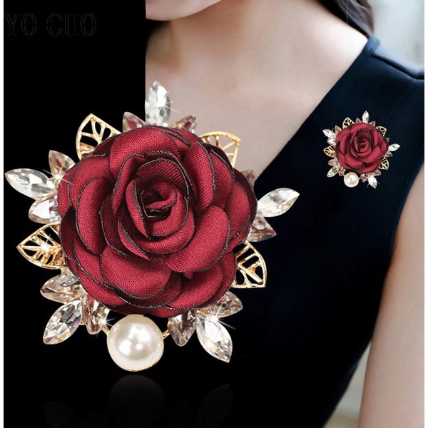 Boutonnière Boutonnière de Mariage Européen pour Homme et Femme, Broches, Accessoires