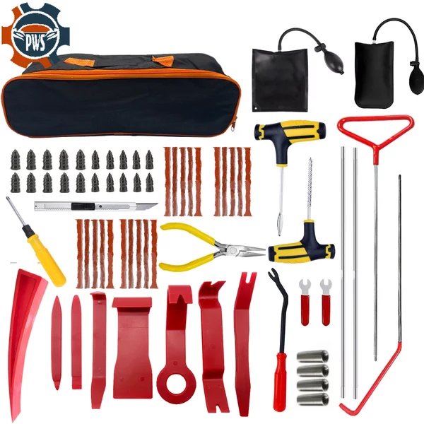 Kit d'outils de réparation de porte épaissie de serrurier de pompe de cale de voiture, coussin d'air, ouverture d'urgence, déverrouillage, pince à longue portée, nouveau