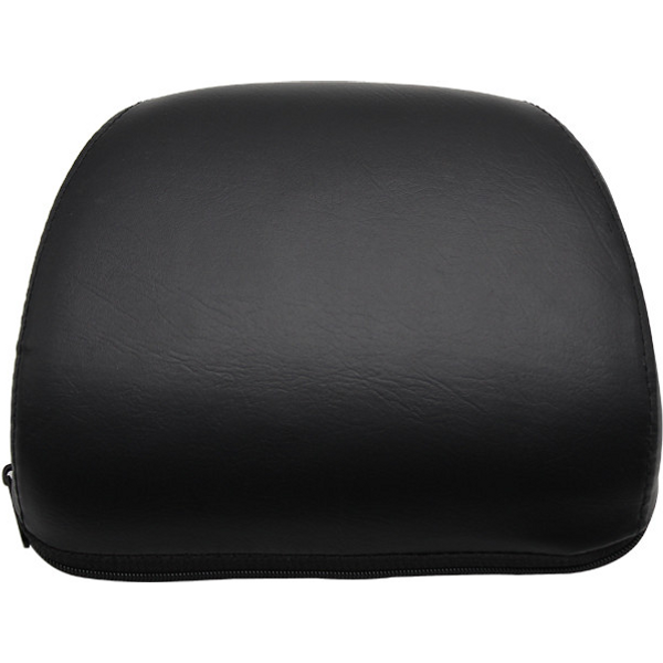 For Harley 883 1200 48 Universal PU Leather Motorcycle Passenger Sissy Bar Backrest Pad Black