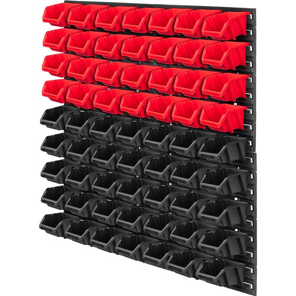 KADAX Tool Board Workshop Wall 78x78cm 63el Garage Lump Boxes Containers