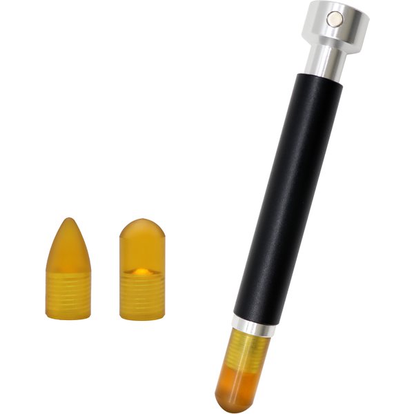 Stylo de nivellement magnétique pour réparation de bosses de tôle d'automobile, outil de récupération de fosse de grêle sans trace et sans peinture, stylo de frappe avec 2 pointes