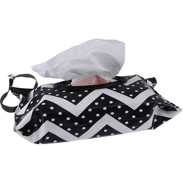 EVA Baby Wet Wipe Pouch Snap-Strap Refillable Wet Wipes Bag Flip Cover Tissue Box Outdoor Useful Baby Stroller Accessory