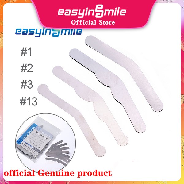 144 stücke EASYINSMILE Dental Tofflemire Edelstahl Matrix Bands #1/#2/#3/#13 Zahn Reparatur Ausrüstung