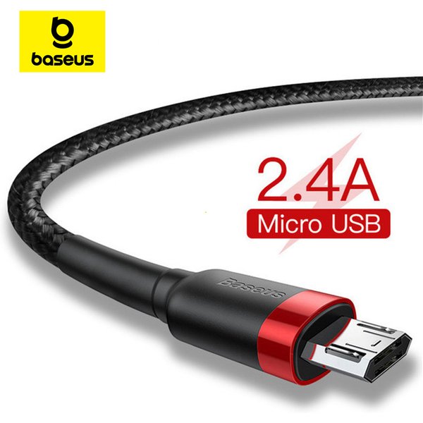 Baseus USB Micro Cable Quick Charge 3.0 Cable Fast Charging for Huawei P30 Xiaomi USB-C Charger Wire
