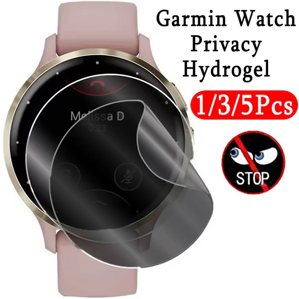 1-5 Stück Hydrogel-Sichtschutzfolie pour Garmin Forerunner 570 620 630 735 735XT 745 935 945 955 965 970 Displayschutzfolie
