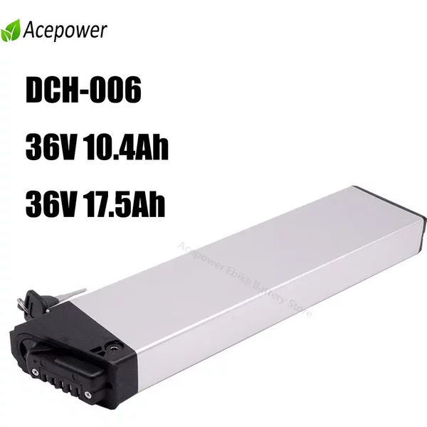 36V 10,4Ah 12,5Ah 17,5Ah DCH006 Batterie für ADO A20 Engwe P1 Fiido M1 Elektrische Fahrrad Batterie Akku für MATE City Fusion Batterie