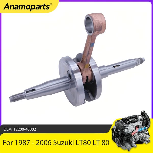 Pièces de moto, ensemble de vilebrequin pour Suzuki LT80 LT 80 Quadsport 1987 - 2006 12200-40B02