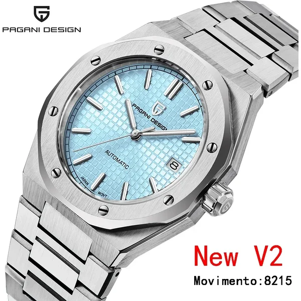 PAGANI DESIGN 2026 New PD1673 Fashion Men's 40MM Watch 8215 Automatic Mechanical 10bar Waterproof Night Light C3 Reloj Hombre