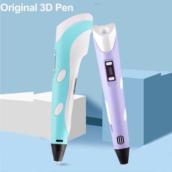 Stylo 3D stylo à dessin bricolage avec écran LCD Compatible PLA ABS Filament jouets peinture sûre pour les enfants cadeaux d'anniversaire de noël