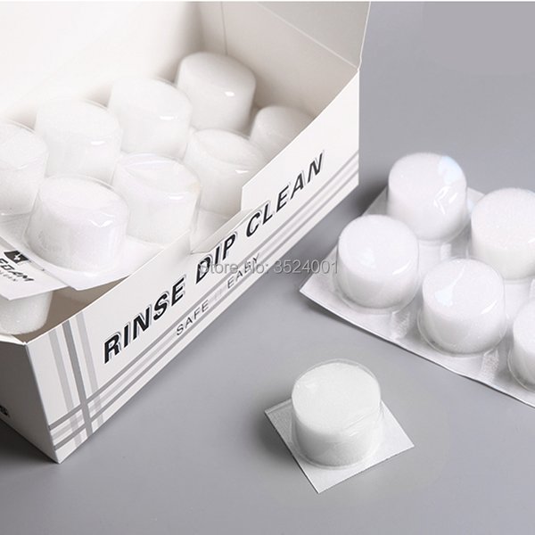 24pcs Tattoo Disposable Dip Foam Sponge Caps Cups for Tattoo Needle and Tip Cartridge Dip Foam Cleaning Cup Tattoo Supplies