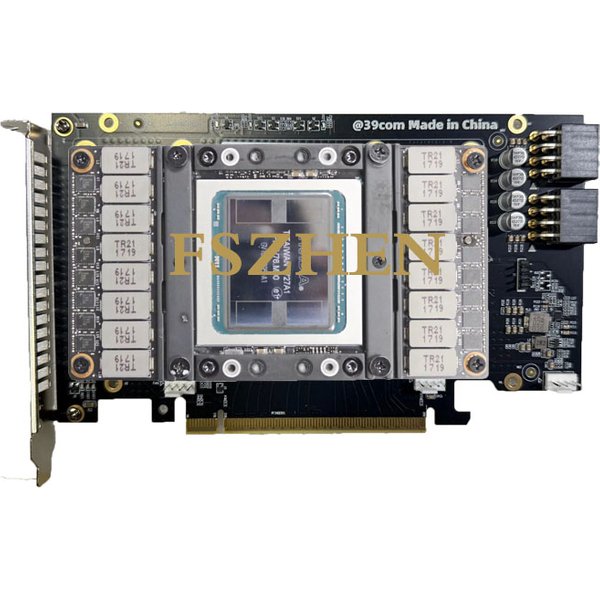V100 32GB GPU SXM2+ GPU SXM2 zu PCIe Adapterkarte + Wassergekühlte Wärmeableitung