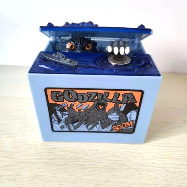 Godzilla-Sparschwein, Spardose für Geld, Münzbox, originelles Spielzeug, Geldspardosen, Geldboxen, Heimdekoration, Geschenke