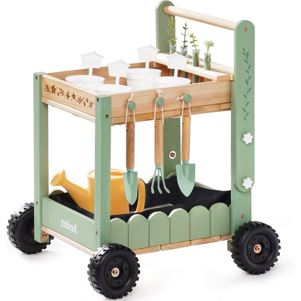 ROBUD Holz-Schlammküche für Kinder mit abnehmbarem Waschbecken und Wasserhahn, Gartenwerkzeugen und Zubehör, Rollenspiel-Küchenspielzeug, Montessori-Outdoor-Spielzeug, Geschenk für Jungen und Mädchen