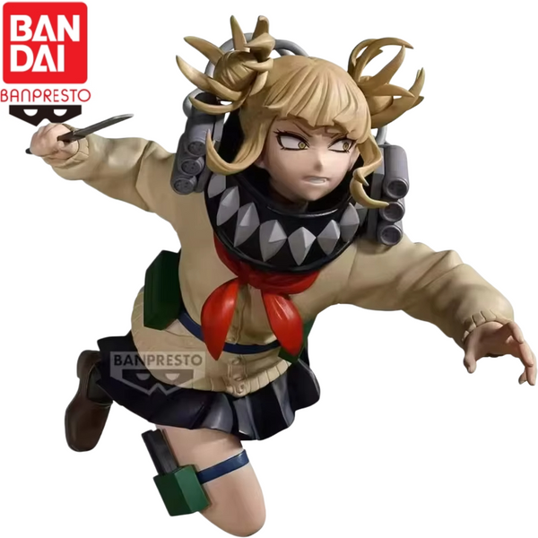 Na stanie 100% Oryginalne Bandai Banpresto My Hero Academia Toga Himiko Figurki Modelowe Zabawki Kolekcjonerskie Ozdoby