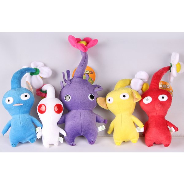 15CM Pikmin peluche poupée jeu Olimar fleur feuilles bourgeon Chappy Bulborb doux peluche rouge jaune cadeau pour enfants Fans anniversaire