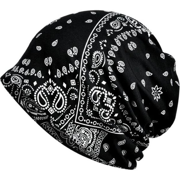 COKK – chapeau Turban pour femme et homme, bonnet à motif floral, Hip Hop, queue de cheval, nouvelle collection hiver