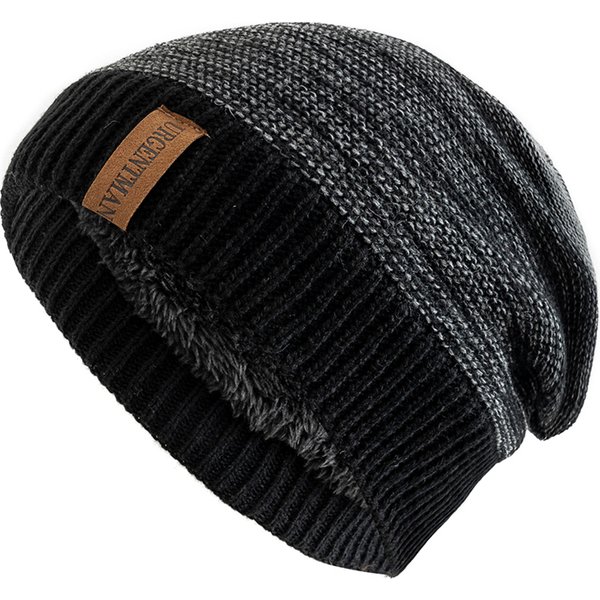 Bonnet chaud unisexe avec étiquette de lettre, chapeaux décontractés, hommes et femmes, hiver, nouveau