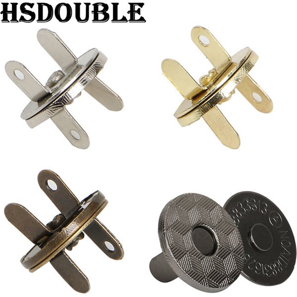 10 pièces/paquet 10-18mm boutons magnétiques fins sacs aimant boucle d'adsorption automatique boutons en métal boutons boutons de portefeuille