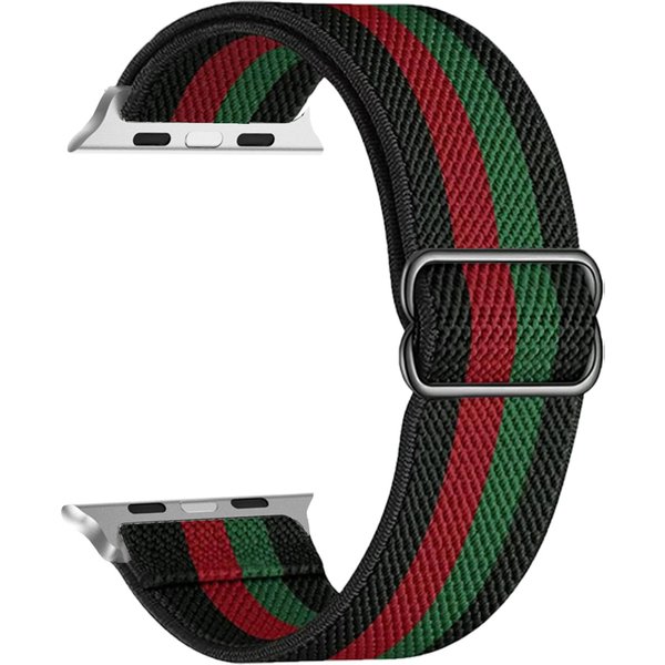 Nylon-Armband für Apple Watch Ultra 49mm 8 7 45mm 41mm Elastisches Smartwatch-Armband für iWatch 6 5 4 3 SE 44mm 42mm 40mm