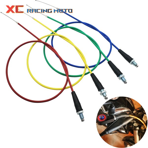 Motocross Universal 990mm Straight Head Motorcycle Gas Throttle Cable For KTM Honda Yamaha Kawasaki Suzuki ATV Dirt Pit Bike MX