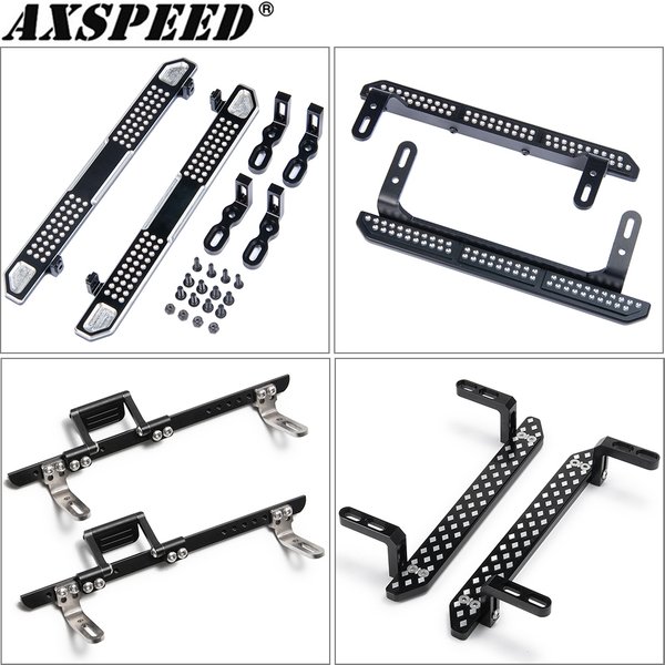 Axspeed 1 Paar seitliches Metall klampen pedal für Trx-4 trx4 bronco RC-Raupen wagen im Maßstab 1/10