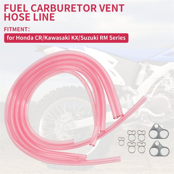 Für 2-Takt-Motocross-Vergaser, Vergaser, Entlüftungsschlauch, Überlaufrohr, CR RM KX